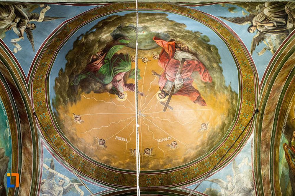 Pictură murală, Sfânta Treime